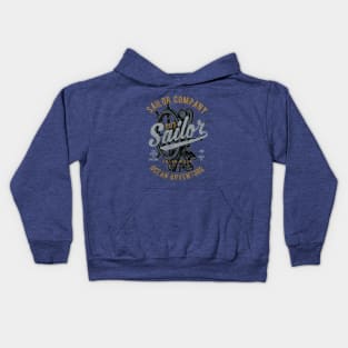 Sailor Company Steering Wheel Kids Hoodie